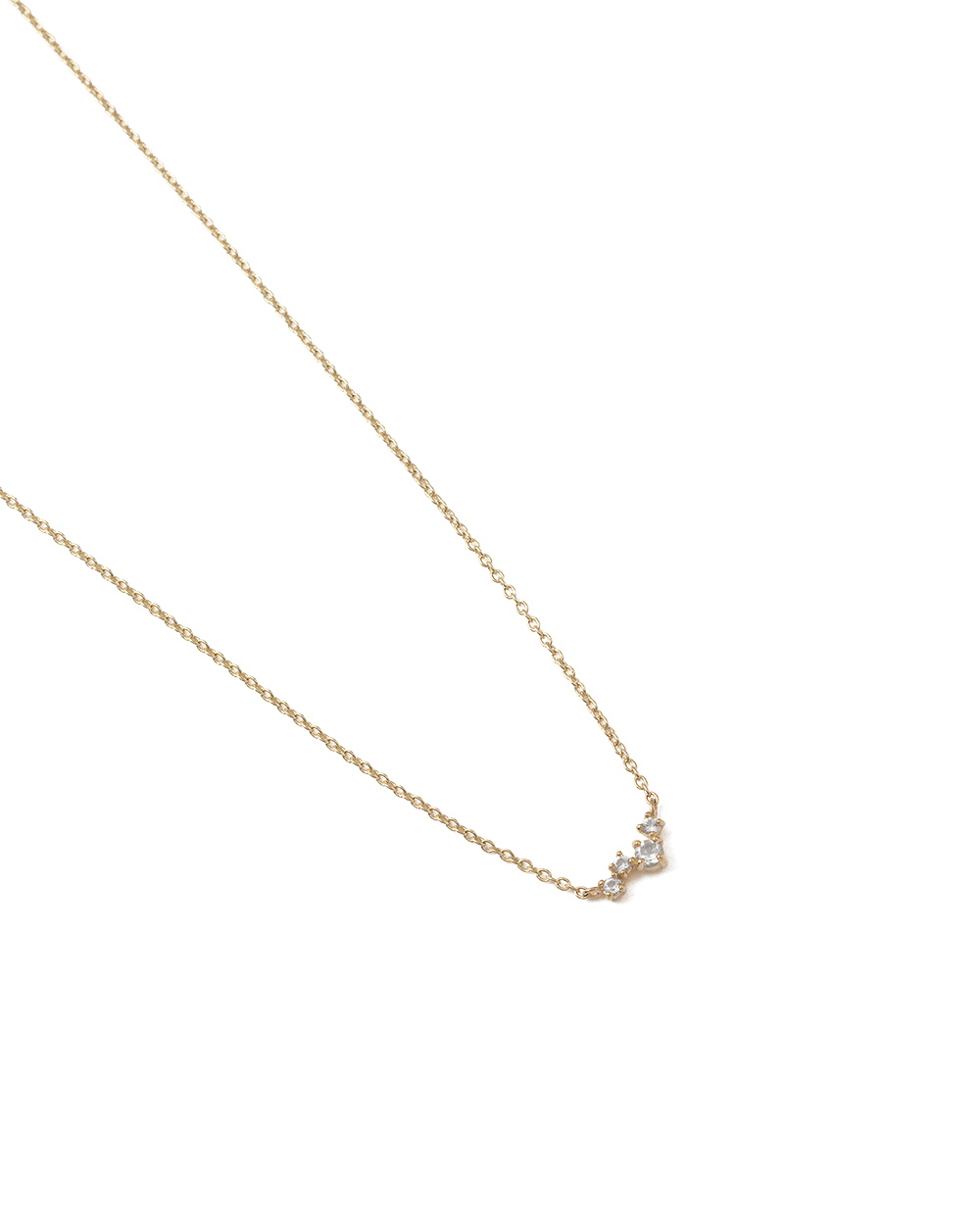 Kirstin Ash 9k Gold Valencia Topaz Necklace