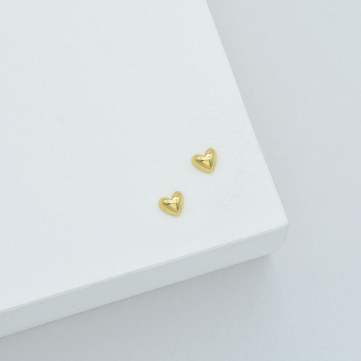 Linda Tahija Amore Stud Earrings, Gold or Silver