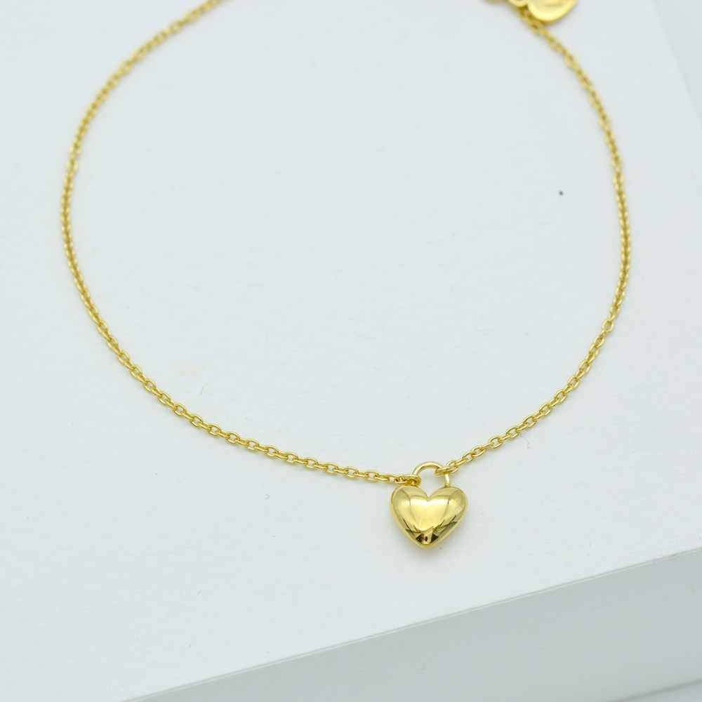 Linda Tahija Mini Amore Bracelet, Gold or Silver