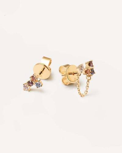 PD Paola Fox Earrings, Gold