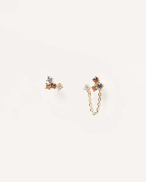 PD Paola Fox Earrings, Gold