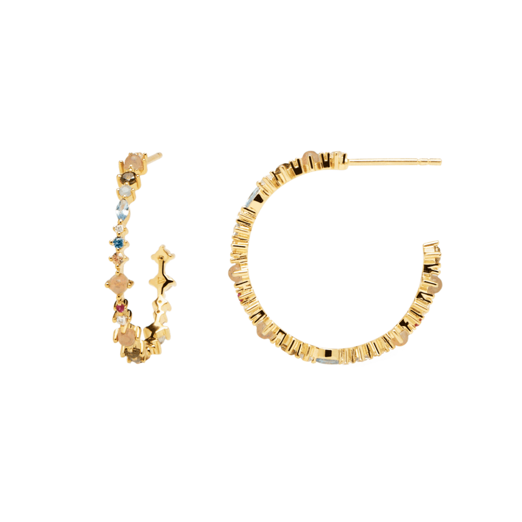 Halo outlet hoop earrings