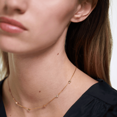 PD Paola La Palette Necklace, Gold