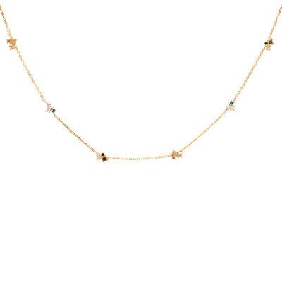 PD Paola La Palette Necklace, Gold