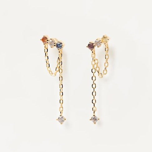 PD Paola Mana Earrings, Gold