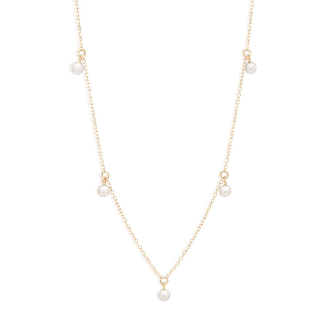By Charlotte 14k Gold Peace Lover Choker