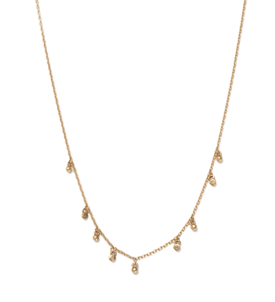 Kirstin Ash 9k Gold Sea Mist Necklace