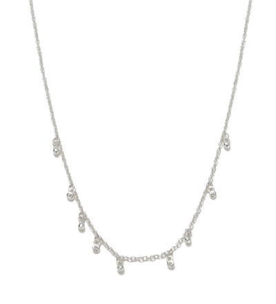 Kirstin Ash Sea Mist Necklace, Silver