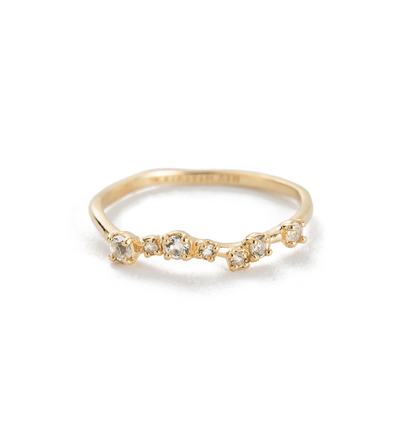 Kirstin Ash 9k Gold Shimmer Topaz Ring