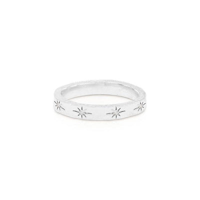 By Charlotte Stardust Ring, Silver
