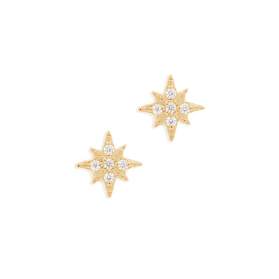 By Charlotte Starlight Stud Earrings, Gold