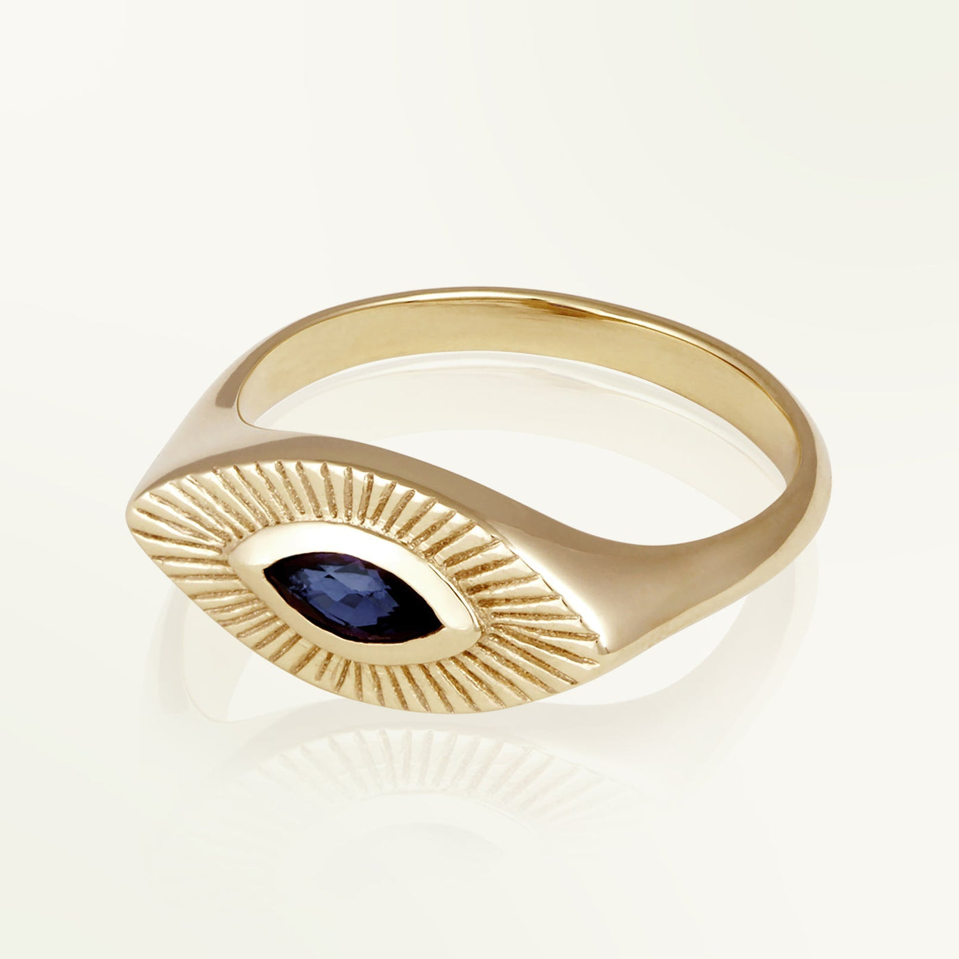 Temple of the Sun Solid Gold Alessia Ring