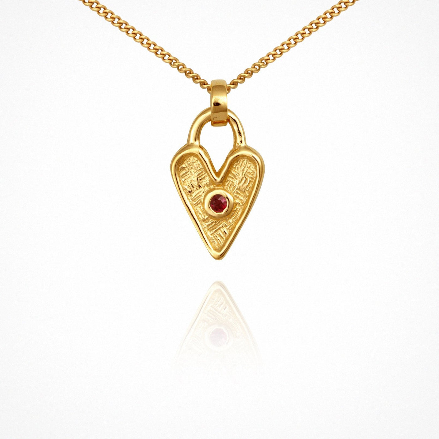 Temple of the Sun Amore Necklace, Gold