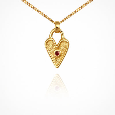 Temple of the Sun Amore Necklace, Gold