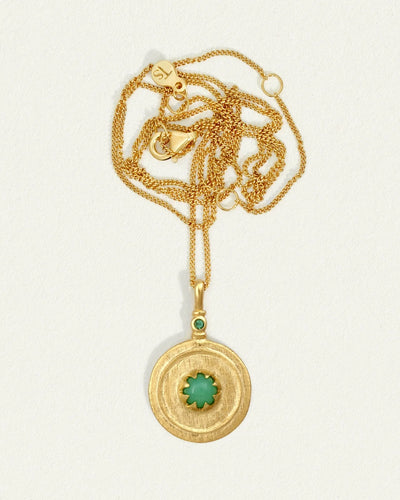 Temple of the Sun Cora Necklace, Gold