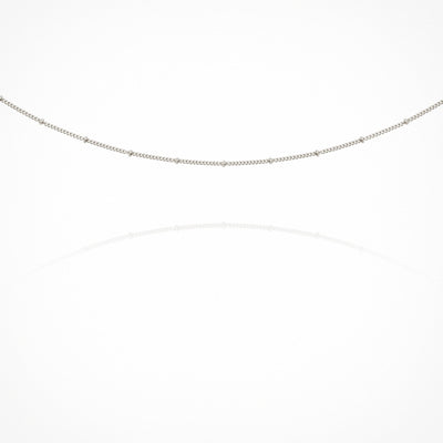 Temple of the Sun Fine Choker Chain, Silver