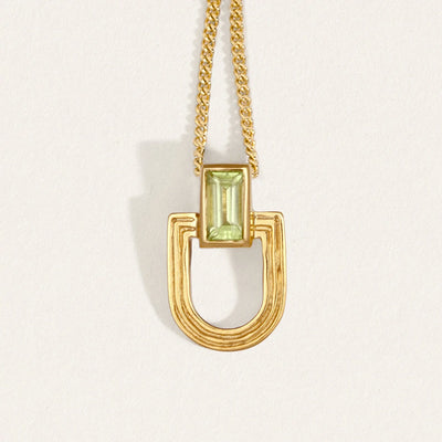 Temple of the Sun Vault Necklace, Gold